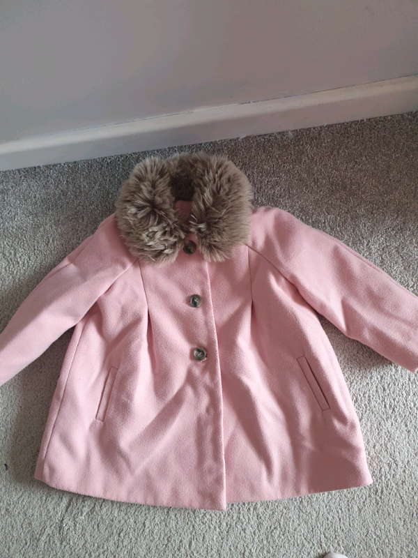 mothercare girls coats